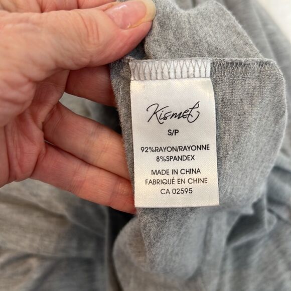Kismet heathered grey maxi skirt or strapless dress so many style options GUC - Picture 8 of 9